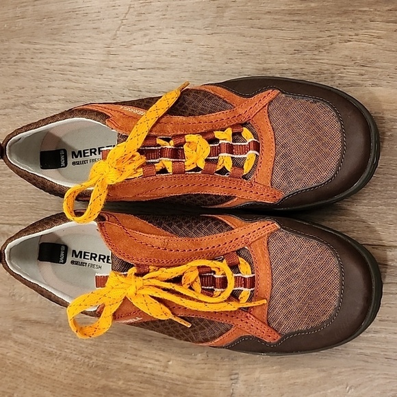 Merrell Albany Rift Lace-Up Trail Hiking Sneaker Run Arabian Spice Women size 10 - Picture 1 of 8
